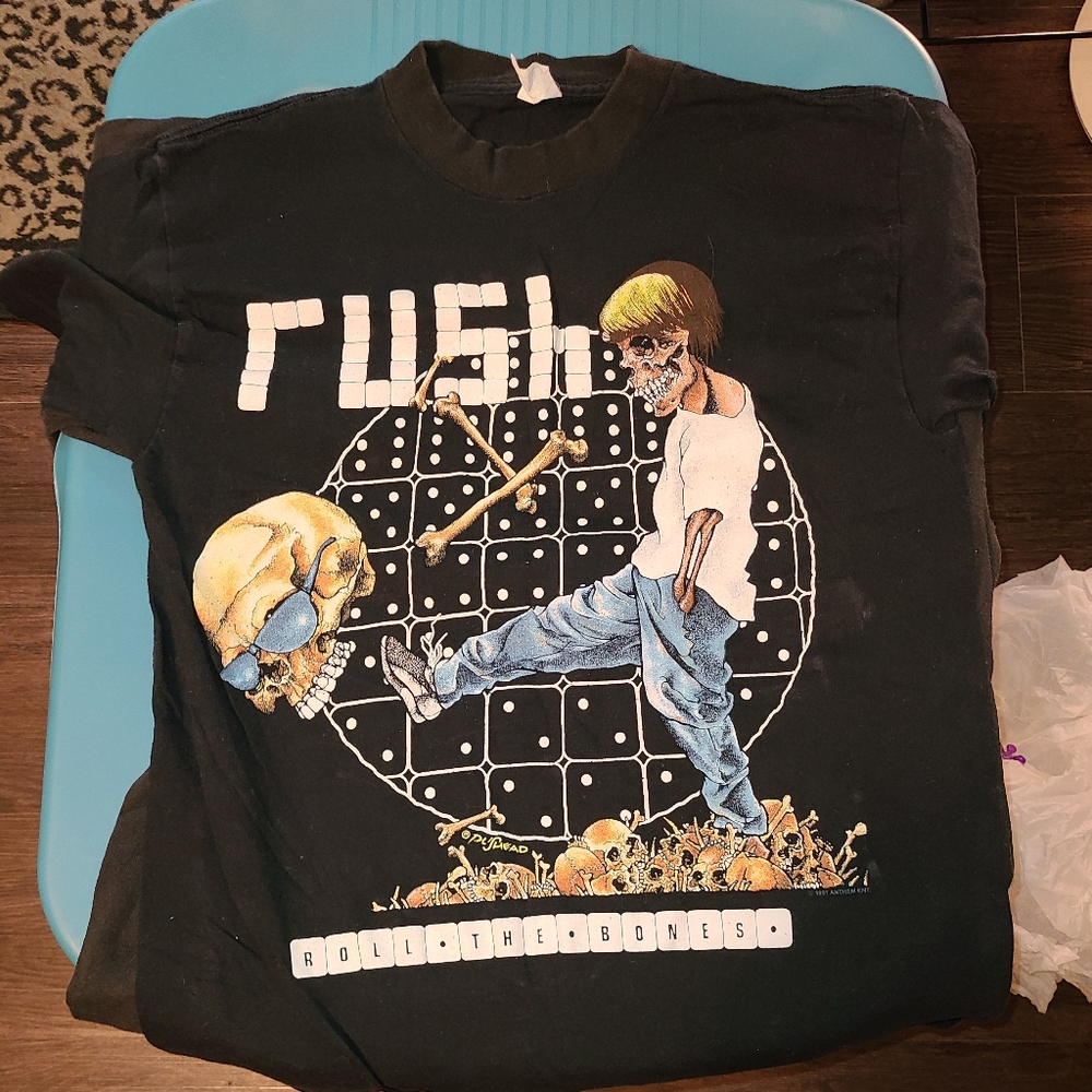 Vintage Rush Band T-shirt